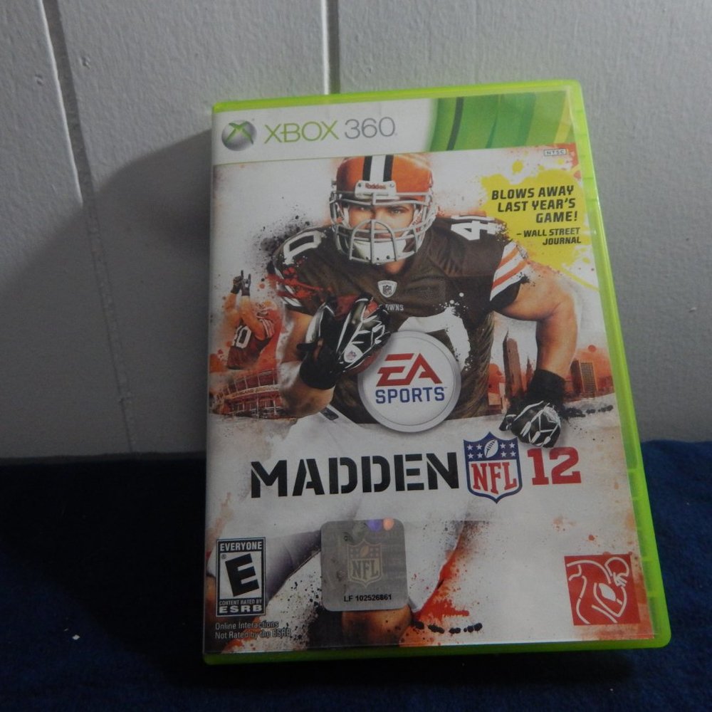 EA Sports; Madden NFL 12; XBox 360